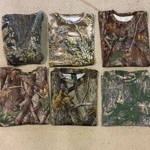 Mossy Oak Green and Gray Camouflage Shirt